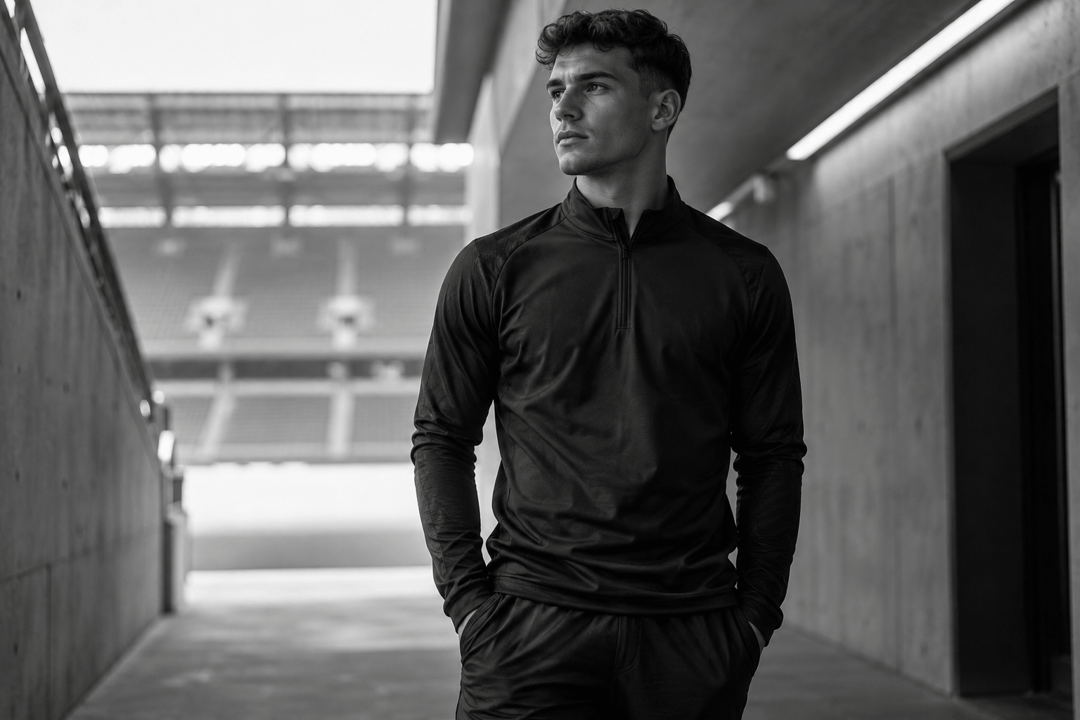 Professional soccer player building his personal brand